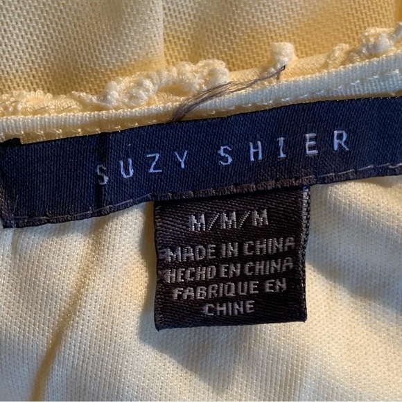 Suzy Shier Yellow Sleeveless Mini Dress - Picture 7 of 9